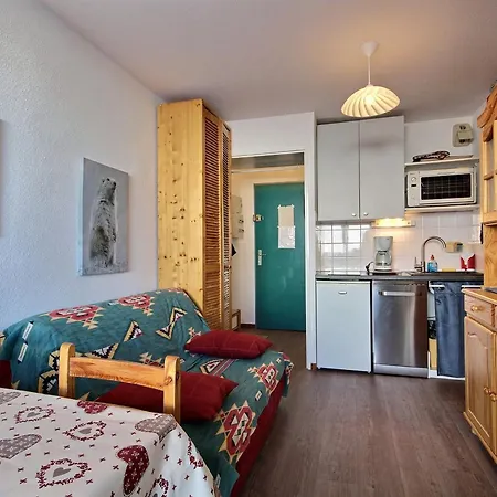 Lägenhet Cosy 4 Pers Avec Grande Terrasse Au Pied Des Pistes - Fr-1-455-26 *