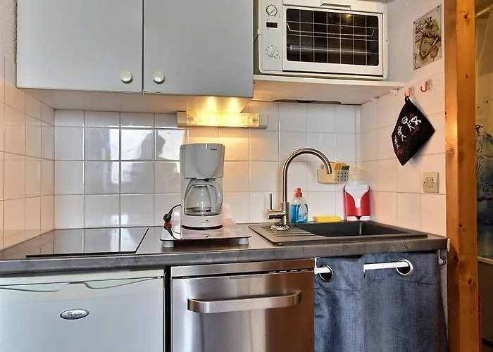 Cosy 4 Pers Avec Grande Terrasse Au Pied Des Pistes - Fr-1-455-26